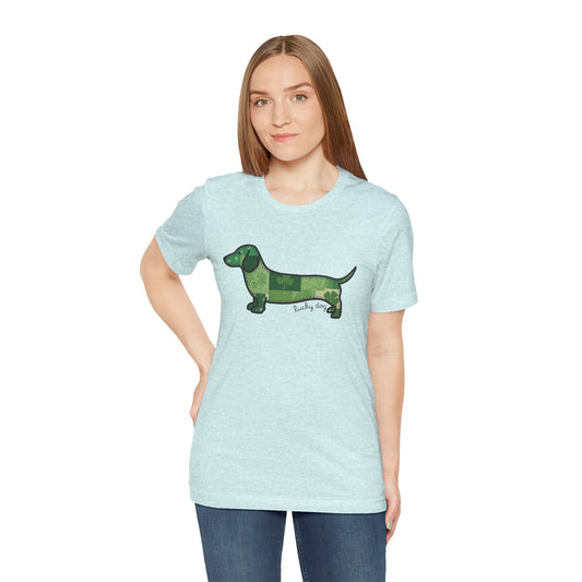 Lucky Dog Dachshund St. Patrick’s Day T-Shirt