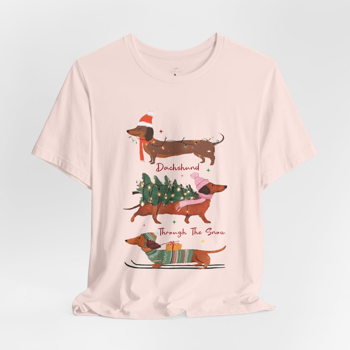 Dachshund Through the Snow T-Shirt