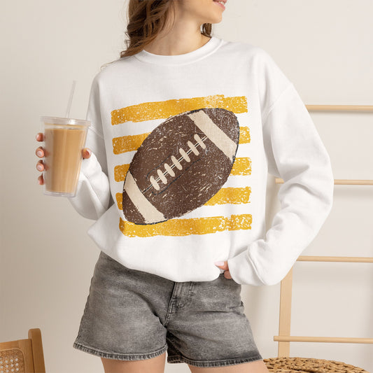 Vintage Football Gildan Crewneck Sweatshirt