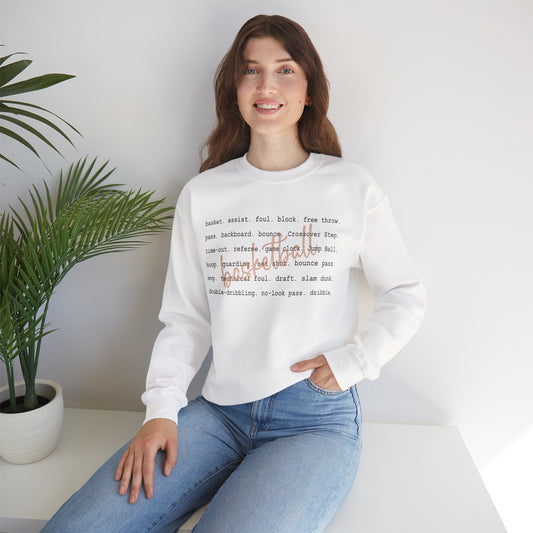 Basketball Unisex NuBlend® Crewneck Sweatshirt