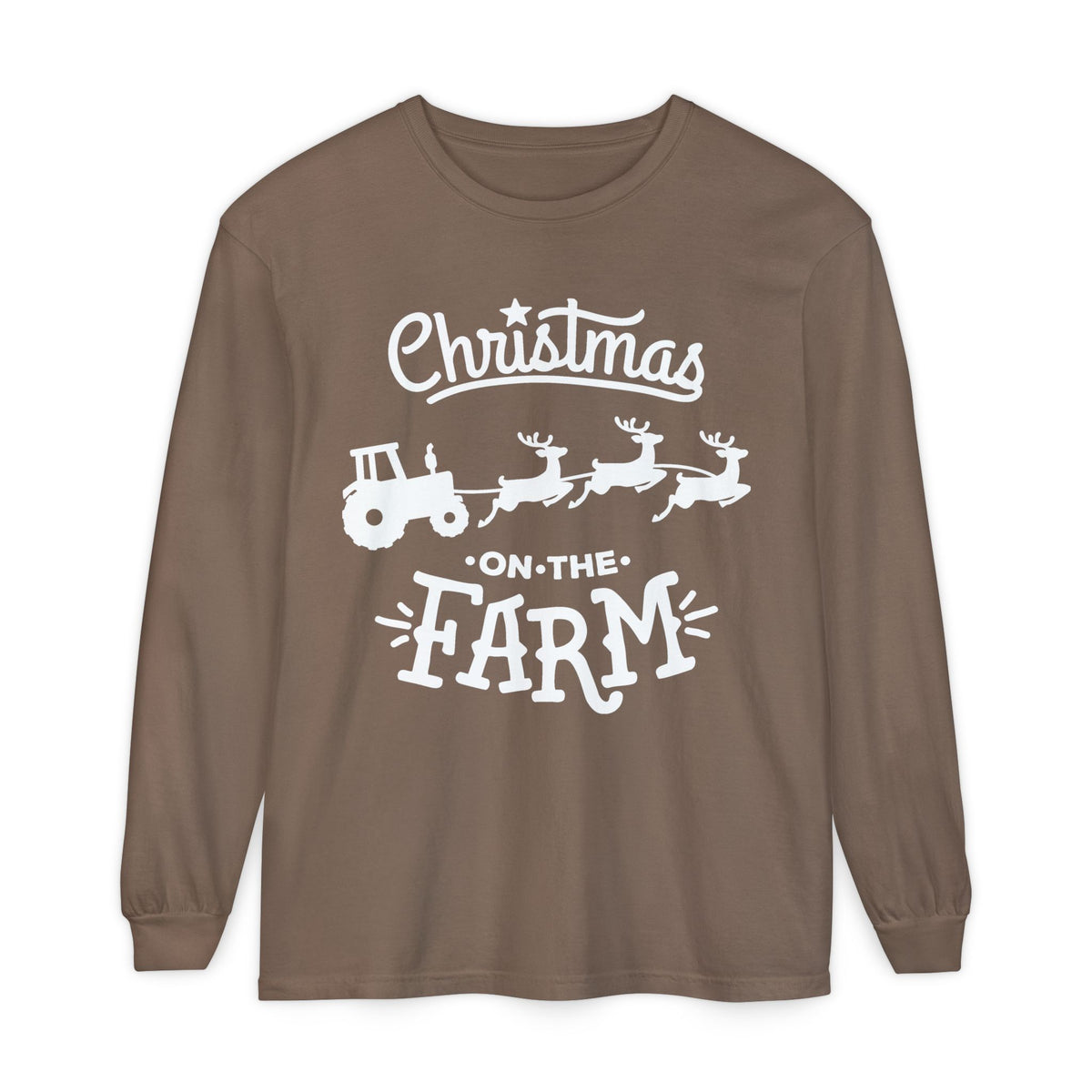 Christmas on the Farm Unisex Ultra Cotton Long Sleeve Tee