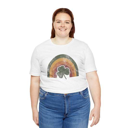 Rainbow Shamrock T-Shirt — St. Patrick’s Day Irish Tee