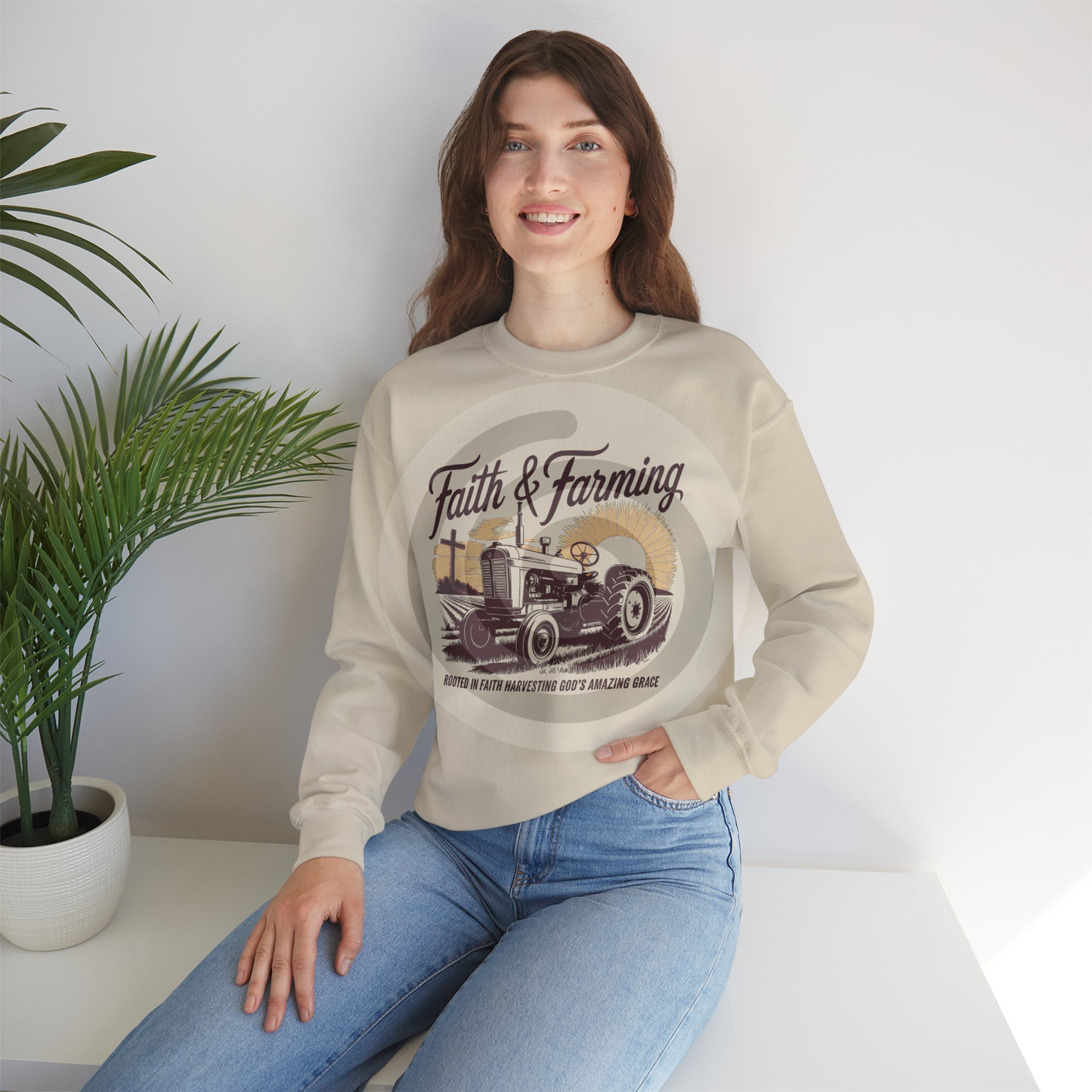 Faith & Farming Crewneck Sweatshirt