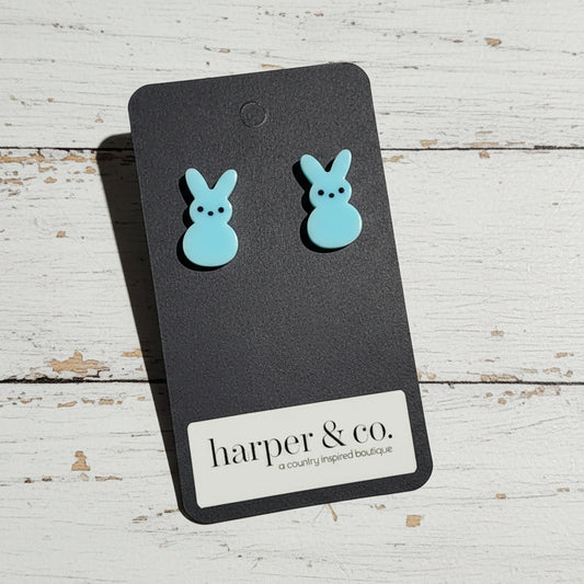 Bunny Acrylic Stud Earrings