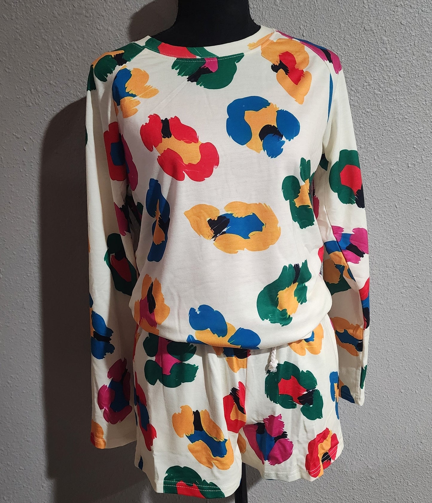 Forever Young Floral Top and Shorts Set