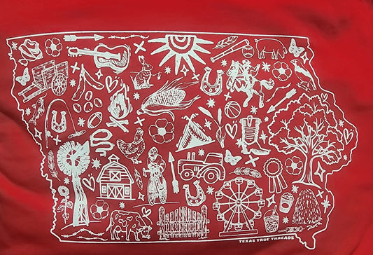 All Things Iowa Tee