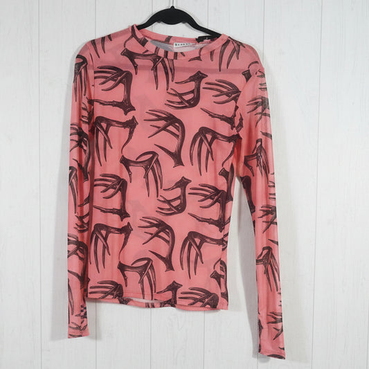 BLAKELEY Hunting Dress It Up Mesh Tops Antlers
