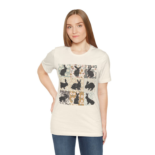 Boho Bunny T-Shirt — Easter Rabbit Graphic Tee