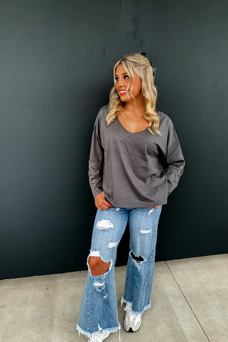 PARKER BASIC WASHED TEE