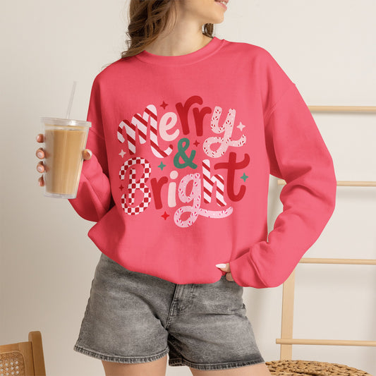 Merry & Bright Christmas Sweatshirt