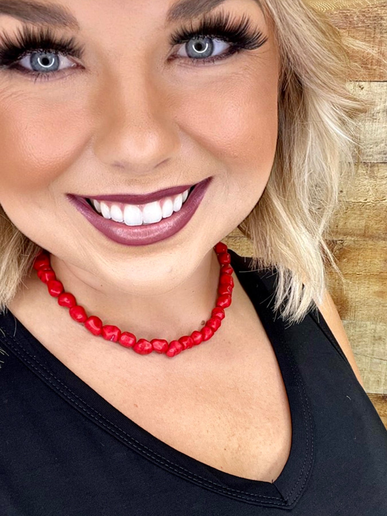 Stanton Red Necklace HC