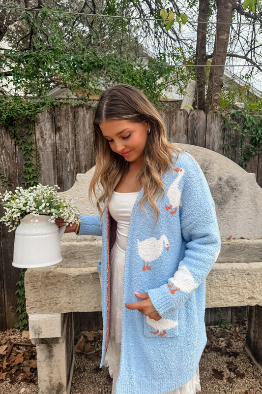 PREORDER - FARM GIRL CLOUD CARDIGAN - Two Colors