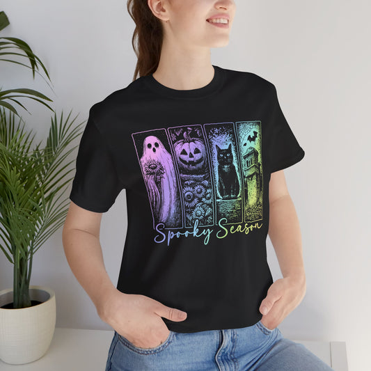 Spooky Season Bella Canvas Unisex Jersey T-Shirt