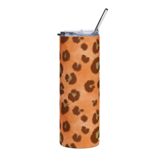 Leopard Print 20oz Stainless Tumbler – Personalized Harper & Co. Design