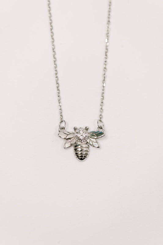 Bee Line Sterling Silver Necklace