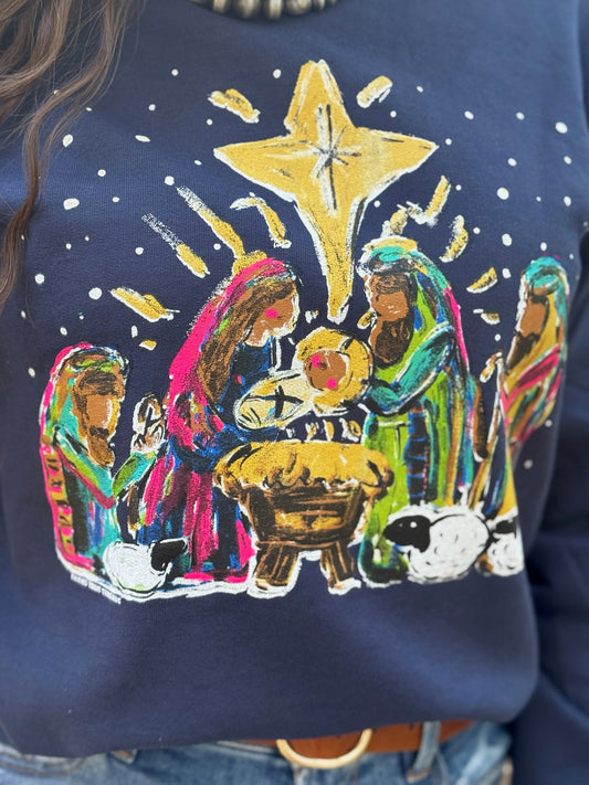 Callie Ann Stelter Nativity Scene Tee