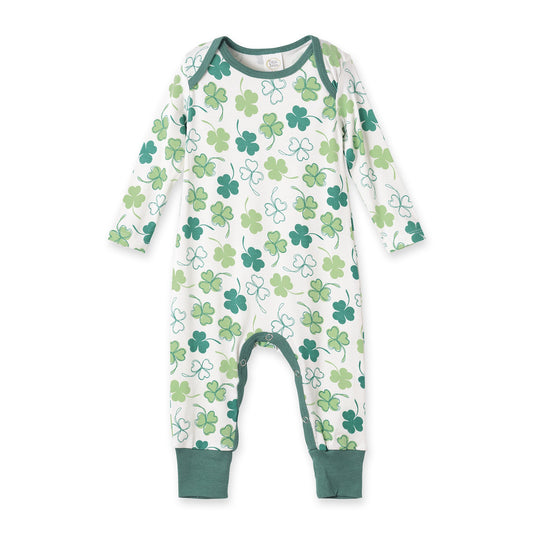 Shamrock Bamboo Baby Romper – Soft & Eco-Friendly Irish Gift