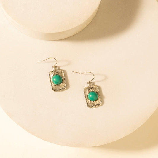 Myra Outrider Tassel Earrings in Desert Turquoise