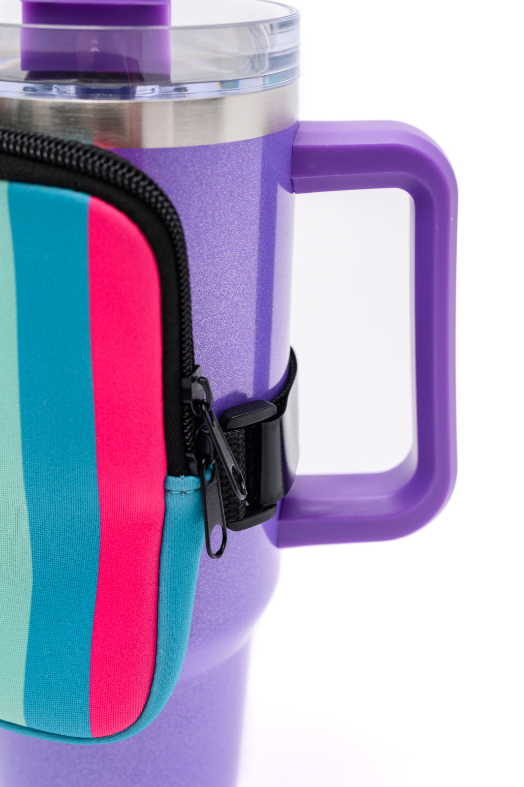 Tumbler Zip Pouch in Assorted Colors Single