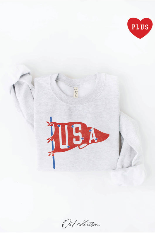 USA PENNANT Plus Graphic Sweatshirt