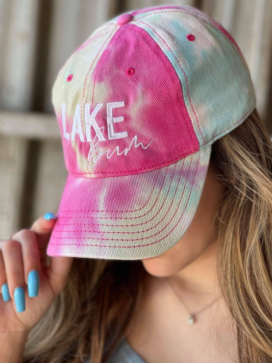 Lake Bum Tie Dye Hat