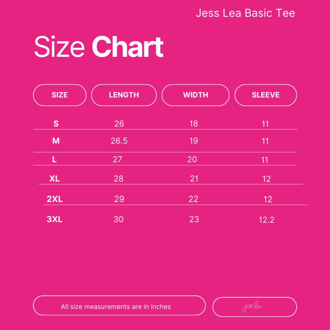 Jess Lea Basic Tee- Burgundy