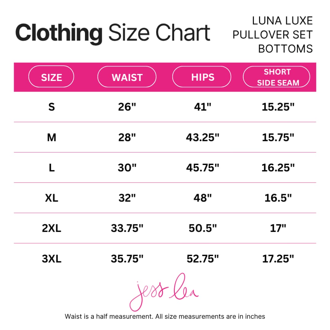 Luna Luxe Pullover Set- Pink Polka Dot