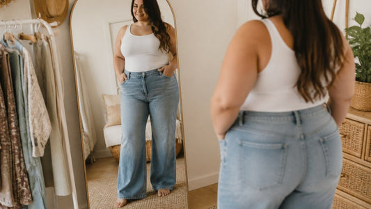 Are Wide-Leg Jeans Comfortable for Plus-Size Women?