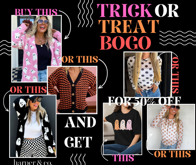 Trick or Treat Bogo Sale