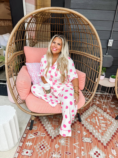 Luxe Pajama Lounge Set in Two Prints