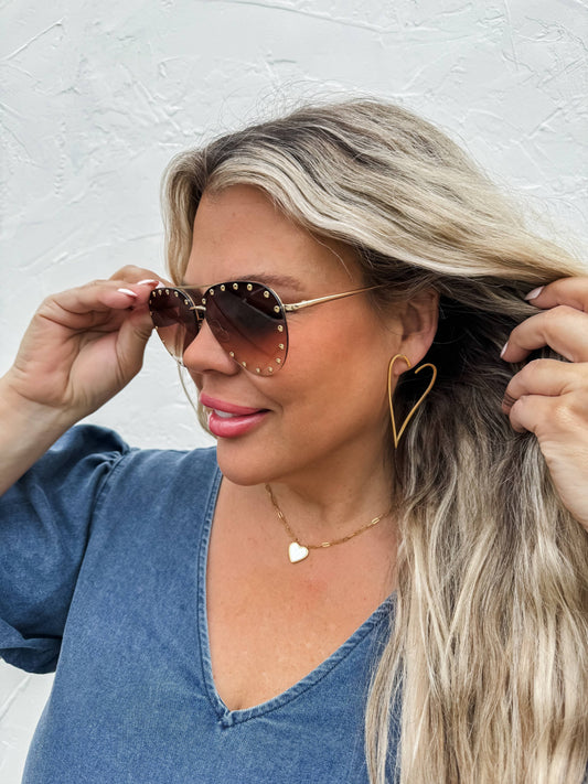 Blakeley Heart Earrings