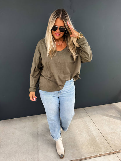 PARKER BASIC WASHED TEE