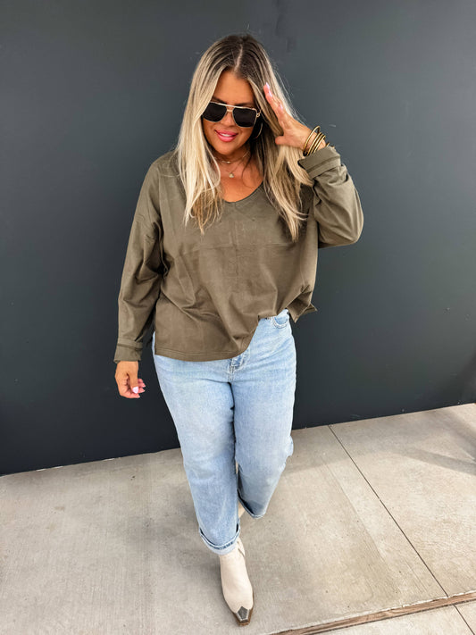 PARKER BASIC WASHED TEE