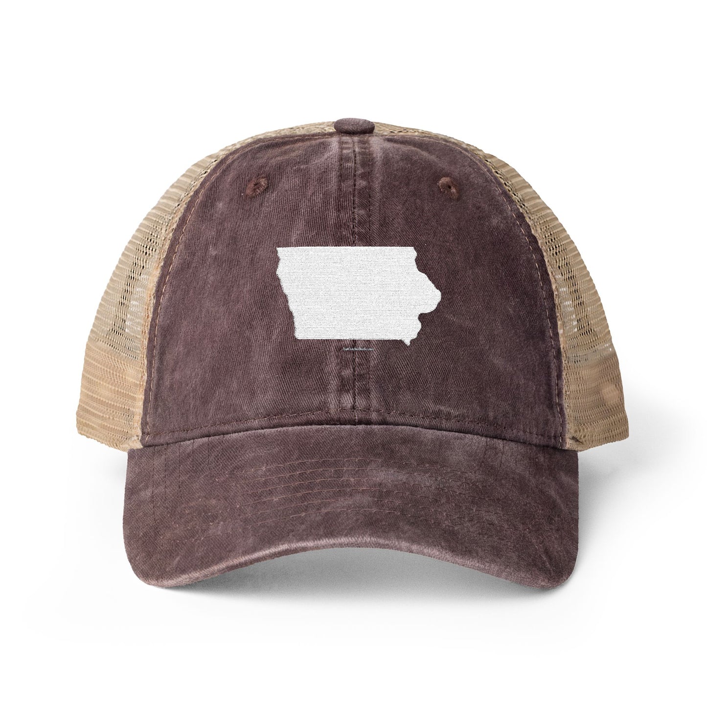 Iowa Women's Washed Mesh-Back Cap