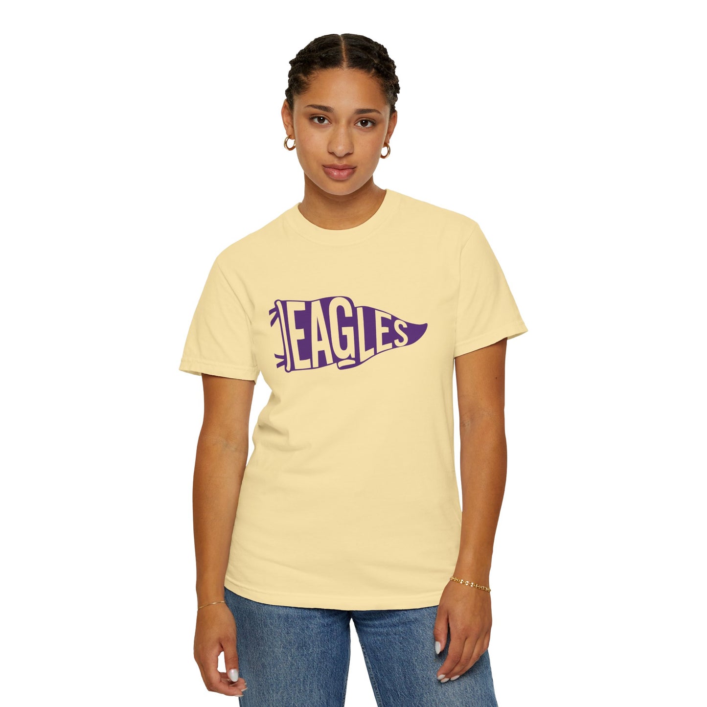 Eagles Pennant T‑Shirt — Vintage Campus Sports Tee