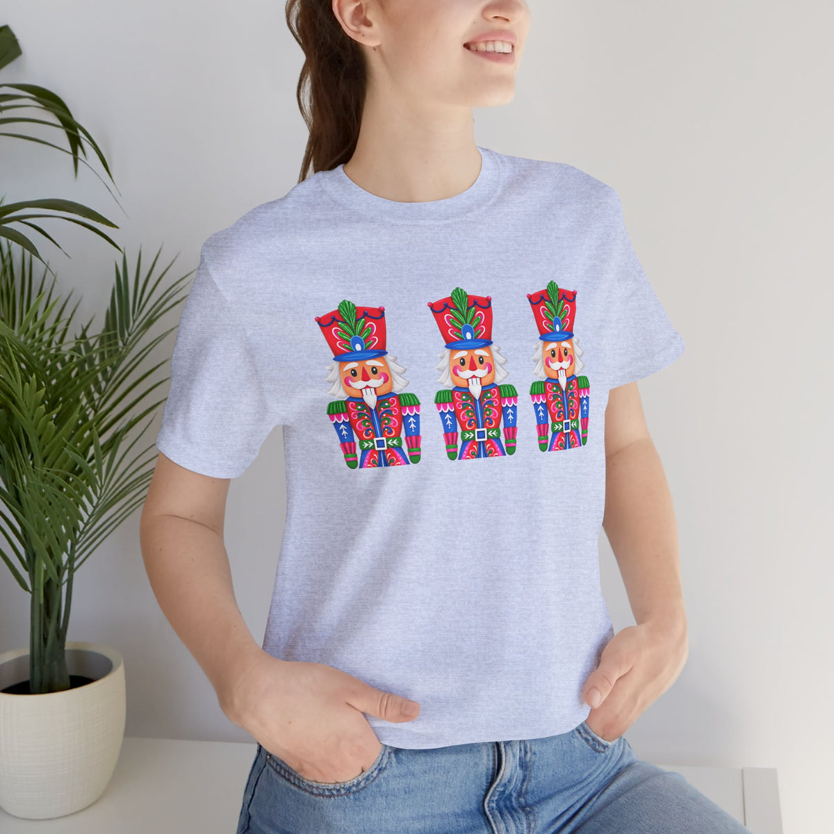Nutcracker Trio Graphic Tee — Festive Holiday Christmas Shirt