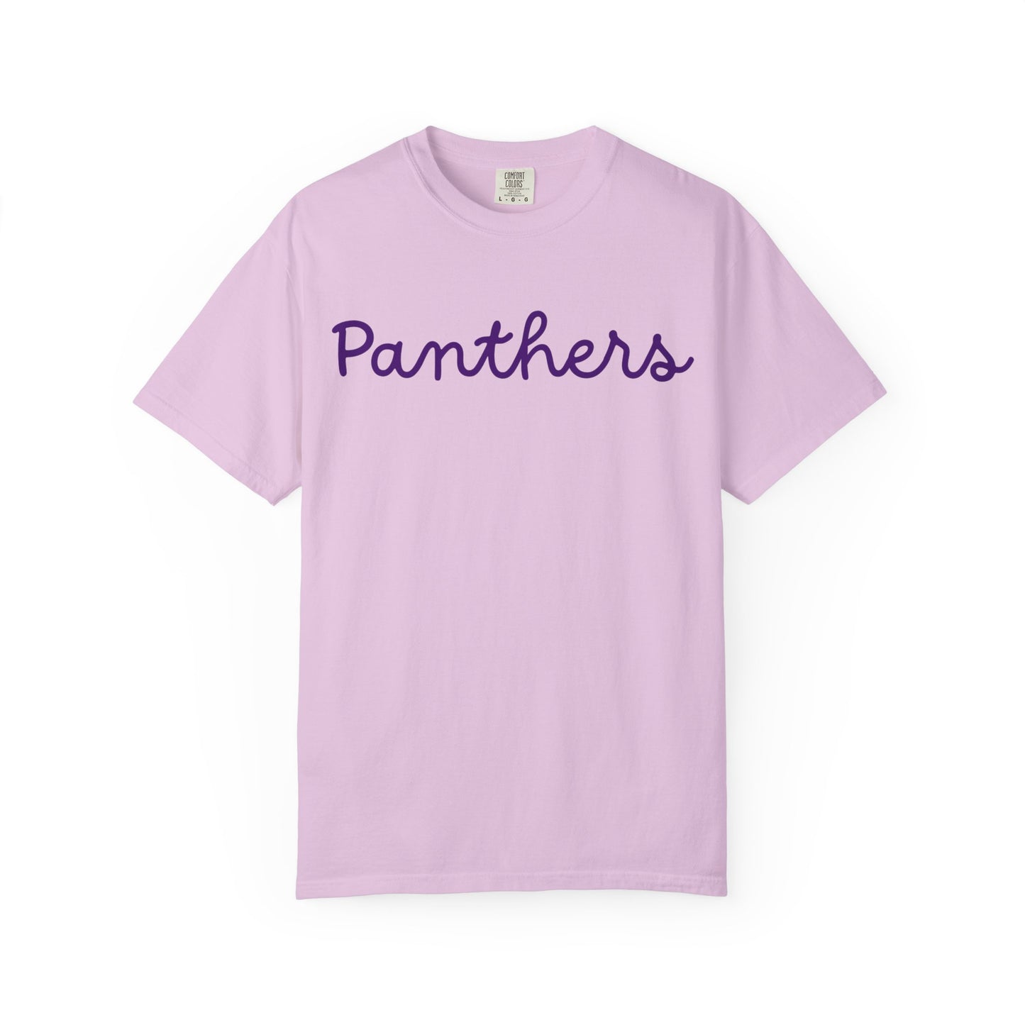 Panthers Script Garment Dyed T-Shirt