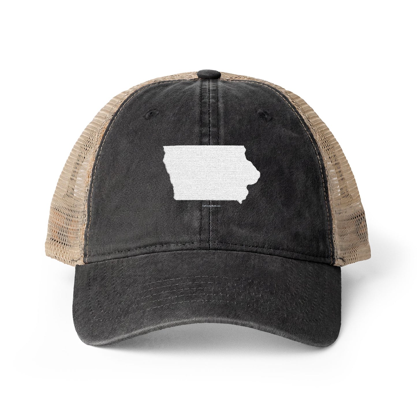 Iowa Women's Washed Mesh-Back Cap