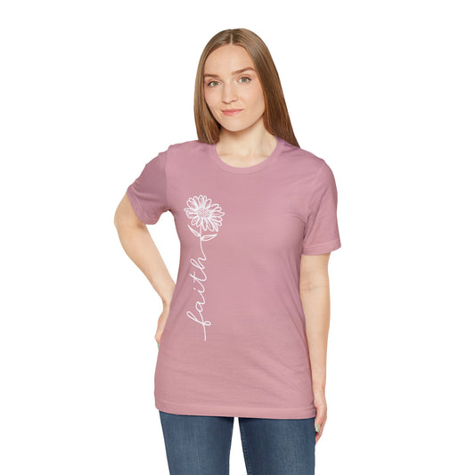 Faith Unisex Jersey Short Sleeve Tee