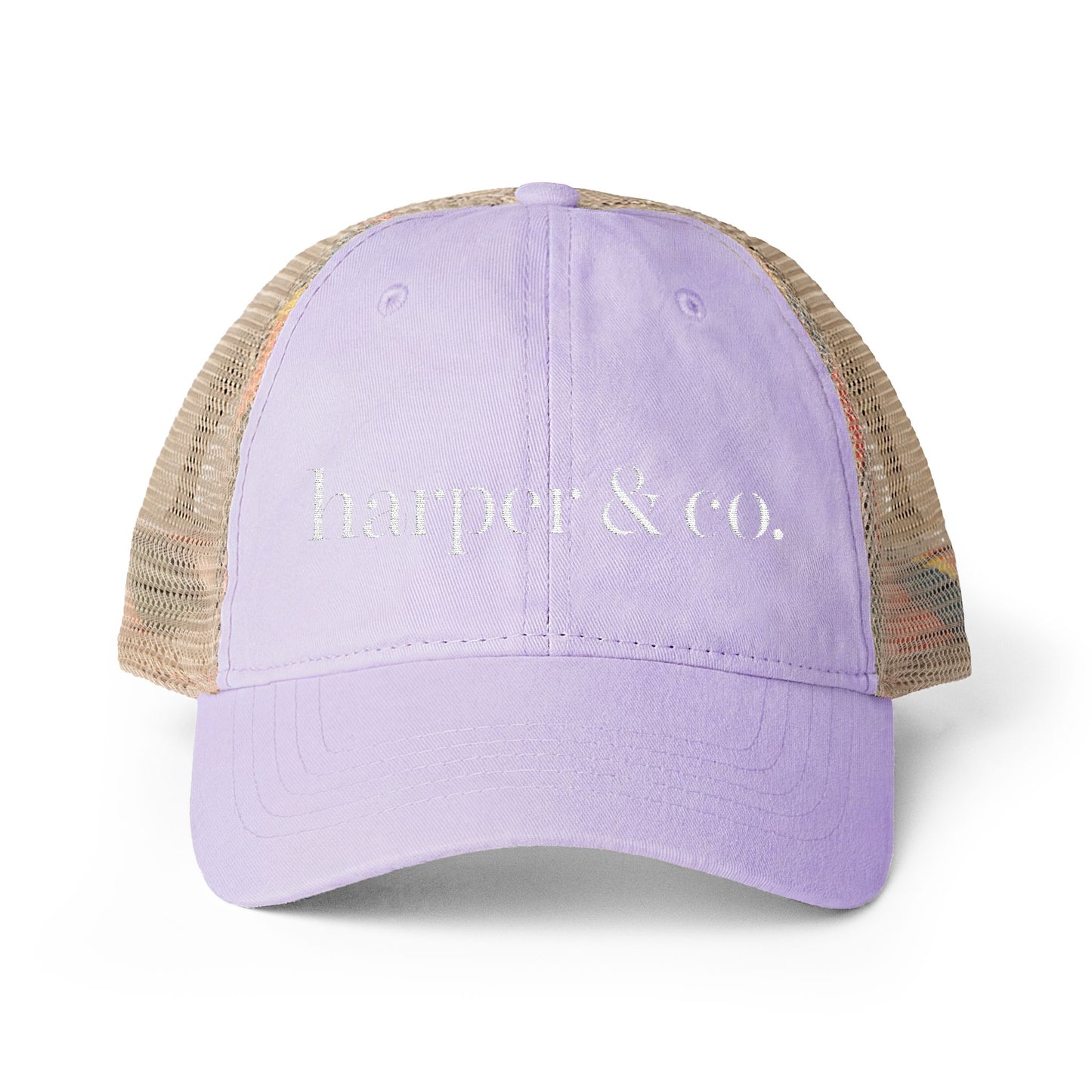 Harper & Co. Women's Washed Mesh-Back Cap