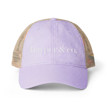 Harper & Co. Women's Washed Mesh-Back Cap
