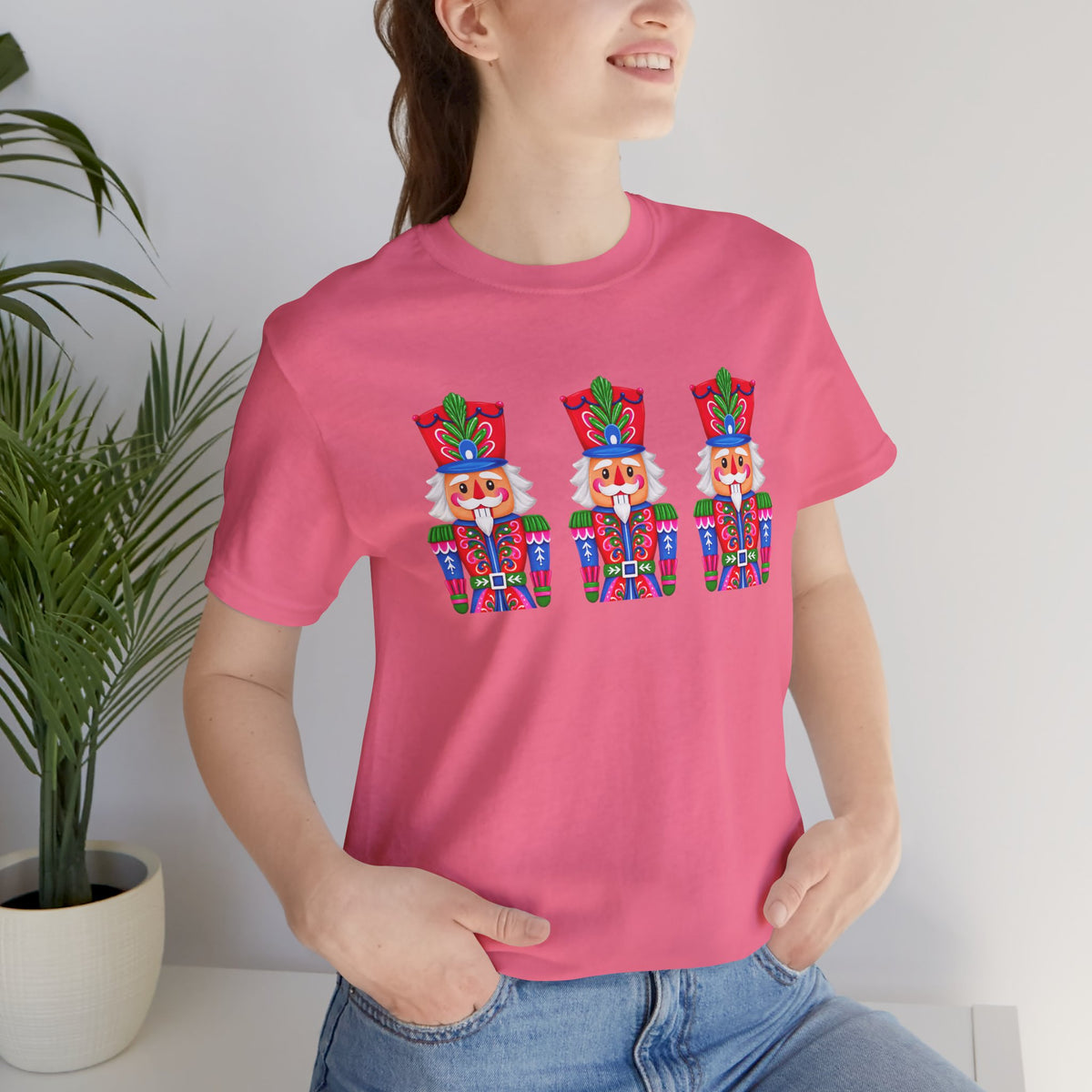 Nutcracker Trio Graphic Tee — Festive Holiday Christmas Shirt