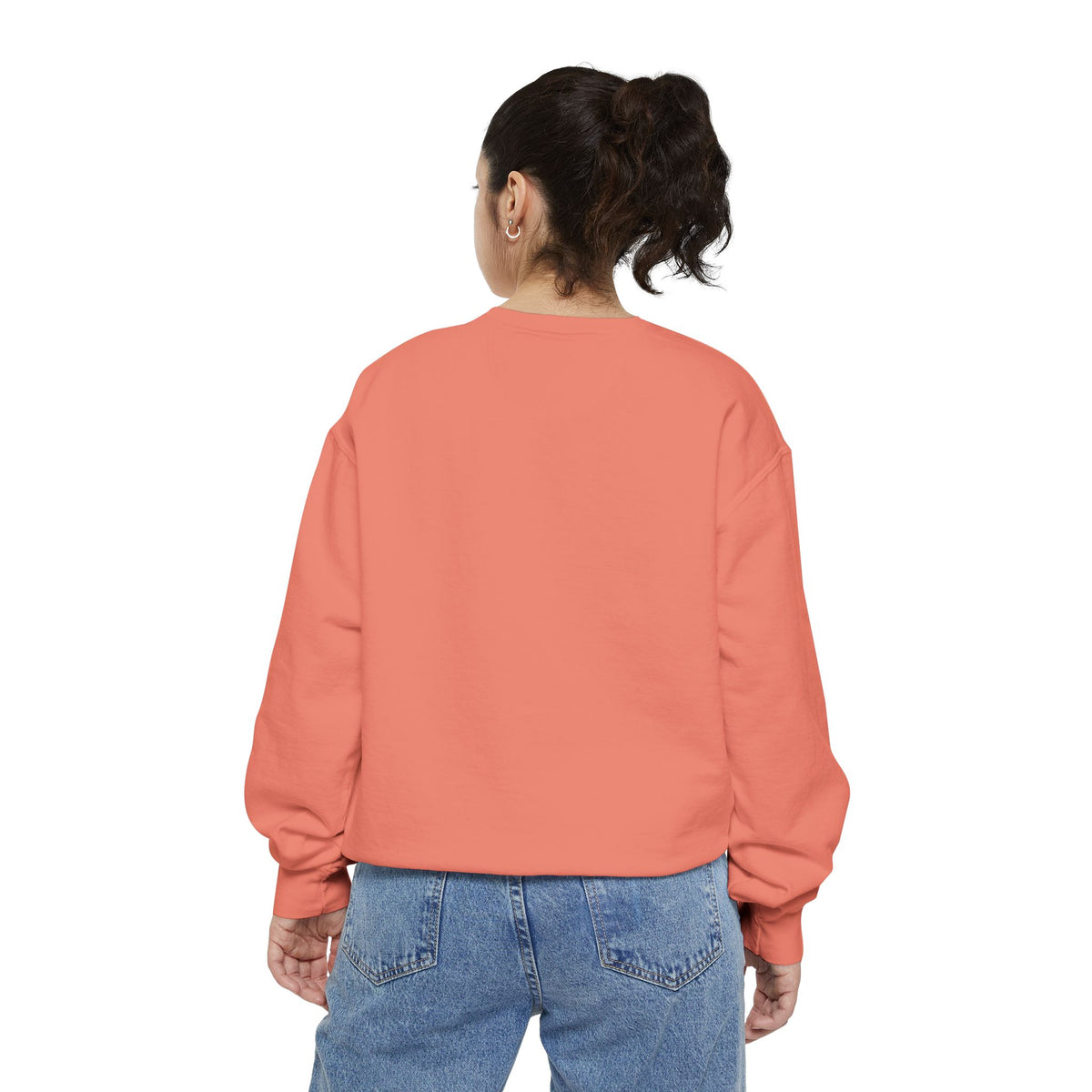 Harper & Co. Coral Garment-Dyed Sweatshirt