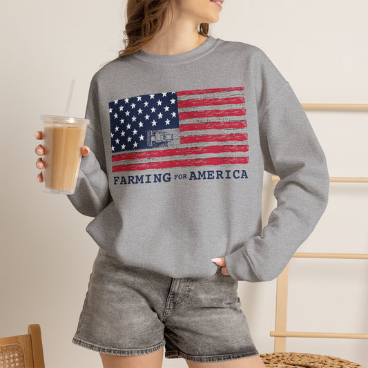 Farming for America Crewneck Sweatshirt