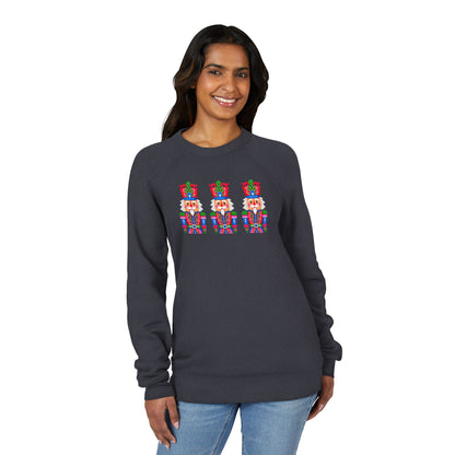 Nutcracker Trio Sweatshirt — Christmas Holiday Crewneck