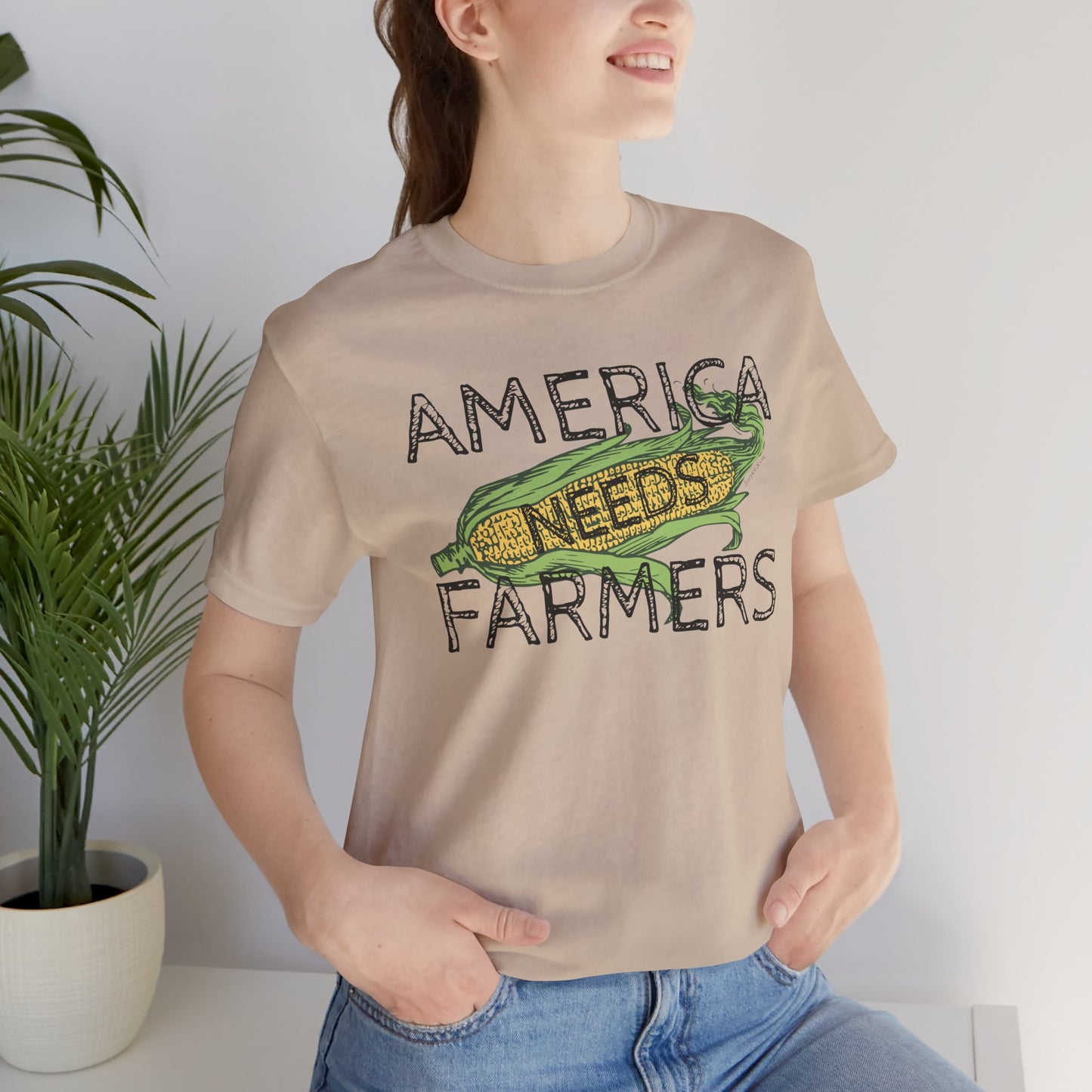 America Needs Farmers Unisex Tee