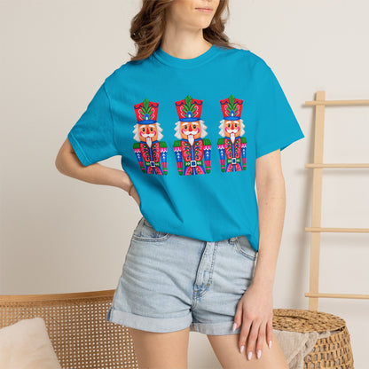 Nutcracker Trio T-shirt — Festive Christmas Holiday Tee