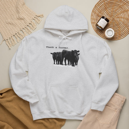 Cattle Unisex Sweatshirt - Thank a Farmer Design