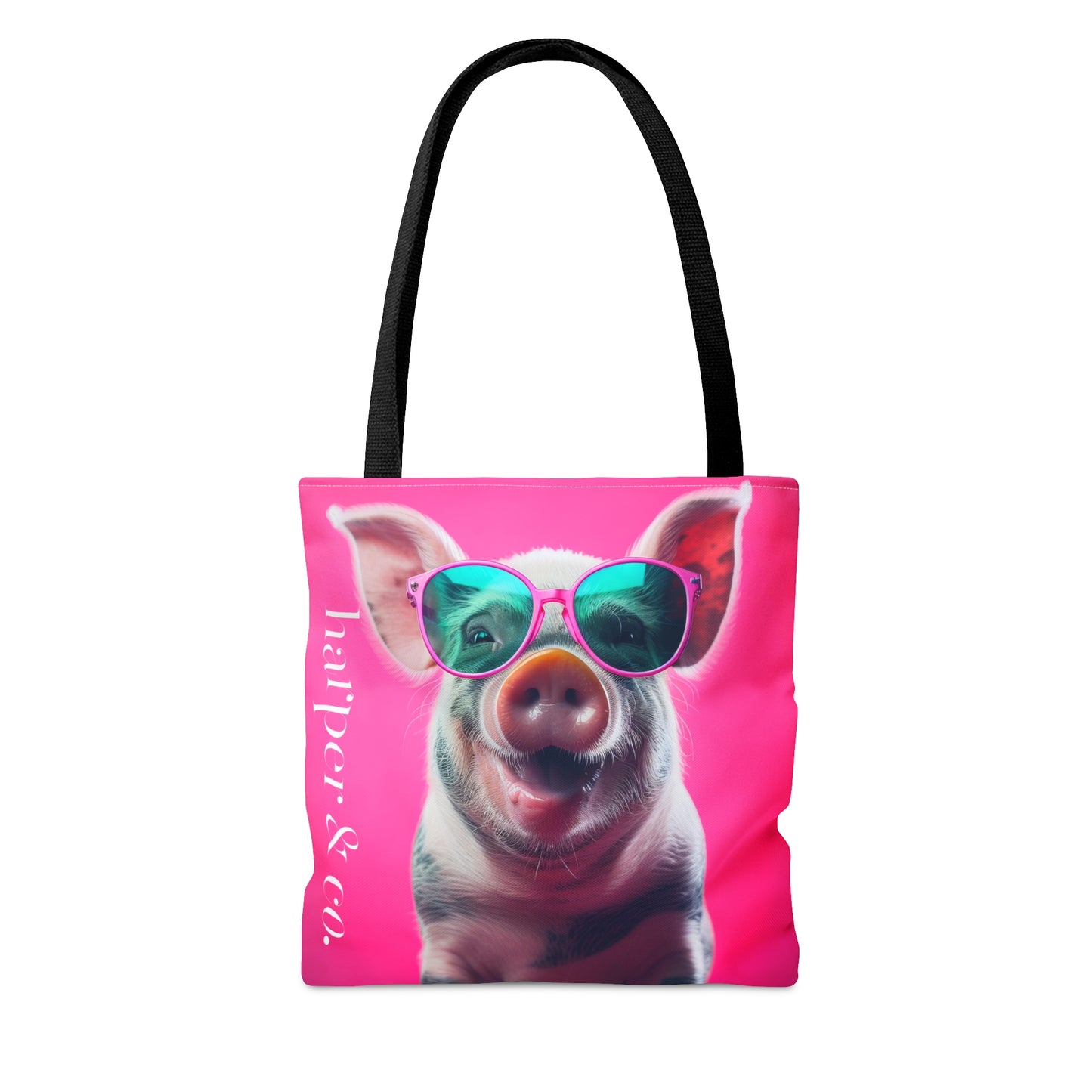 Cool Pig Tote Bag (AOP)