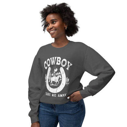 Cowboy 'Take Me Away' Crewneck Sweatshirt